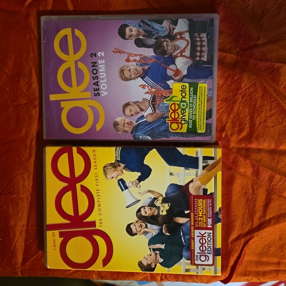 Season 1 and 2 of glee unopened